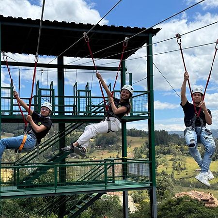 Glamping Y Chalet Aventura Park Villa De Leyva La Periquera Zewnętrze zdjęcie