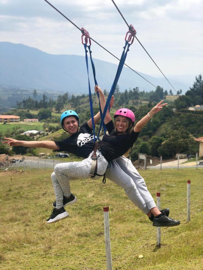 Glamping Y Chalet Aventura Park Villa De Leyva La Periquera Zewnętrze zdjęcie
