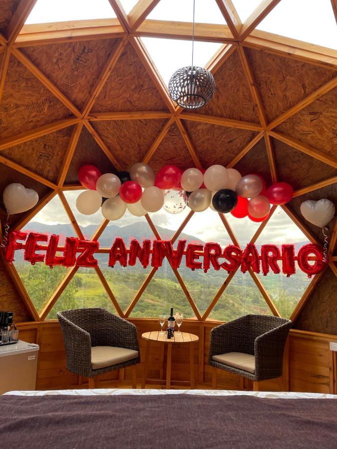 Glamping Y Chalet Aventura Park Villa De Leyva La Periquera Zewnętrze zdjęcie