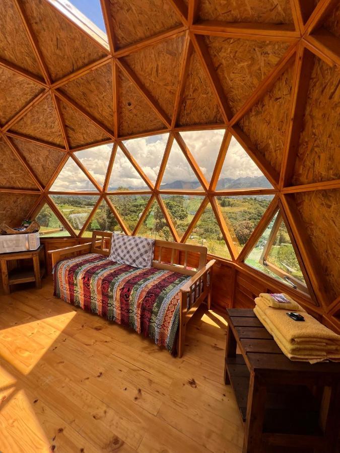 Glamping Y Chalet Aventura Park Villa De Leyva La Periquera Zewnętrze zdjęcie