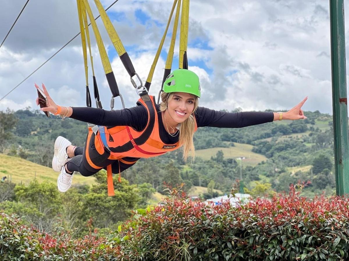 Glamping Y Chalet Aventura Park Villa De Leyva La Periquera Zewnętrze zdjęcie