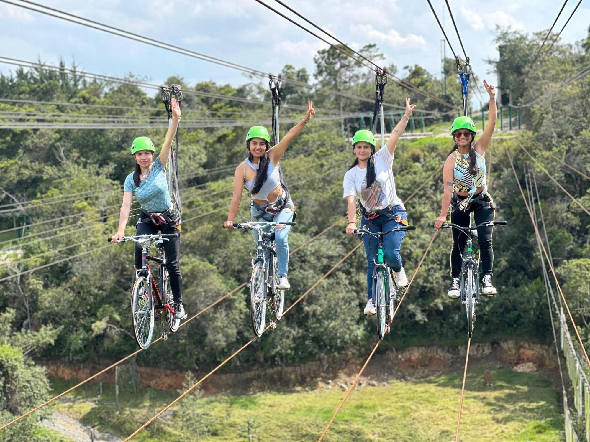 Glamping Y Chalet Aventura Park Villa De Leyva La Periquera Zewnętrze zdjęcie