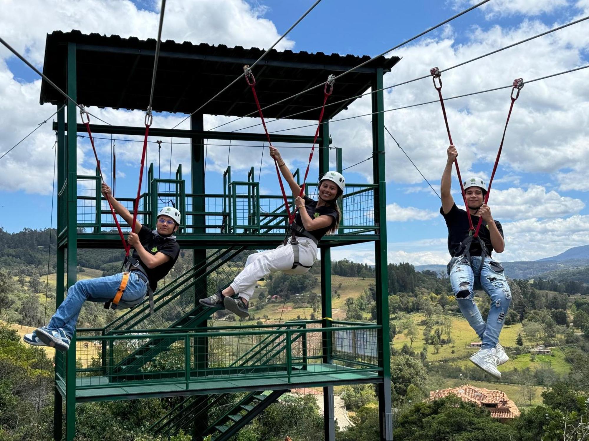 Glamping Y Chalet Aventura Park Villa De Leyva La Periquera Zewnętrze zdjęcie